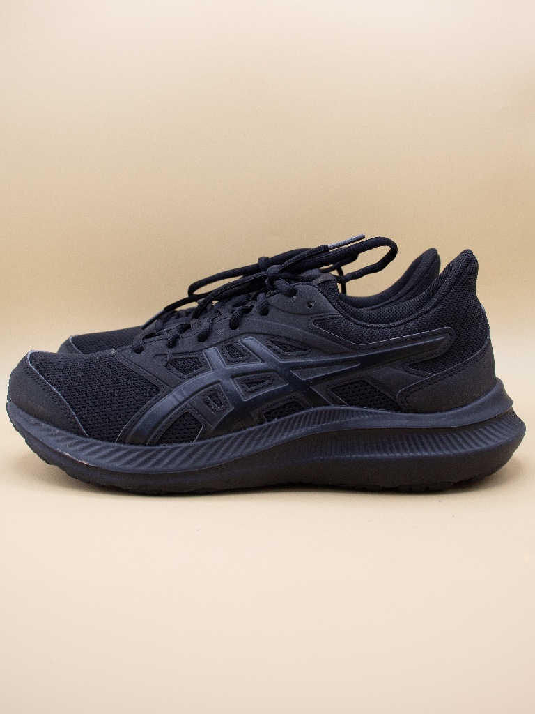 Asics Jolt 4 Triple Black Athletic Shoes 1012b422 Women's Size 8.5 Wide